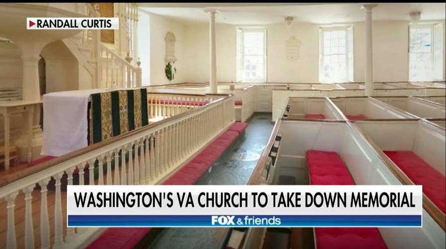 George Washington's Church Says Plaque Honoring First President Must Come Down