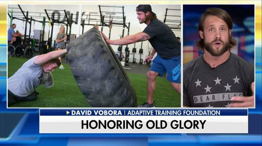 Former NFL Player Starts "Dear Flag" Campaign For Veterans, Athletes, Youth