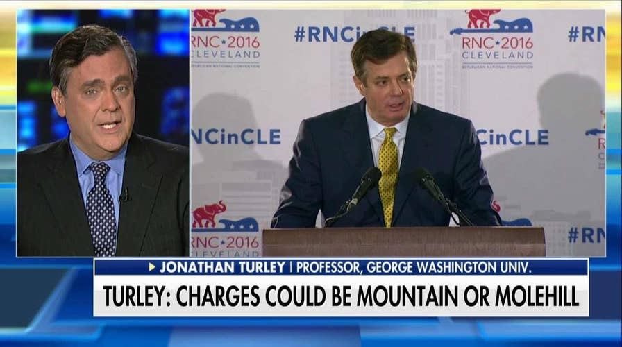 Jonathan Turley on Manafort Charges: 'Prosecutors Will Use Whatever They Have'