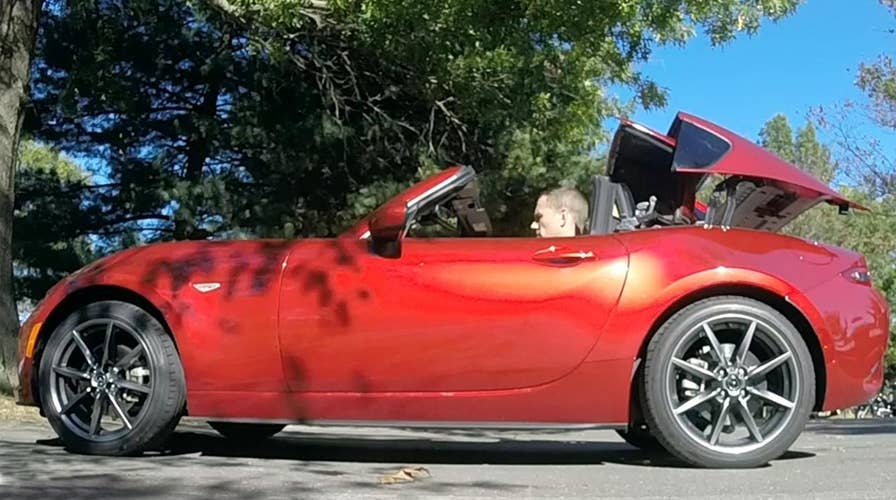 Watch the unusual way Mazda's new sports car pops its top
