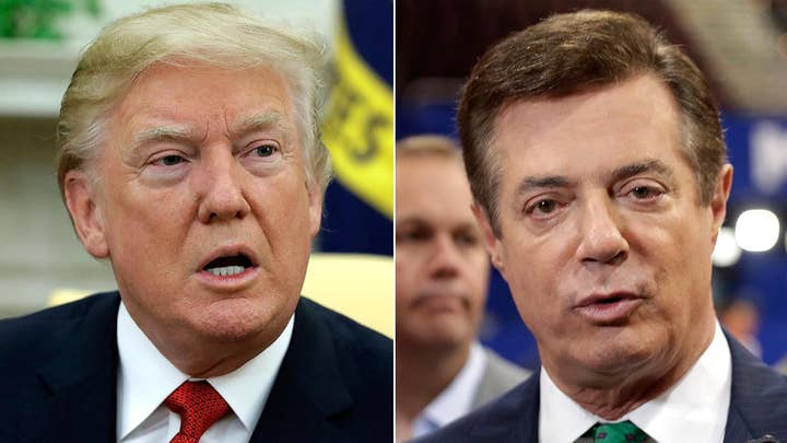 It's Paul Manafort's indictment, not Trump's