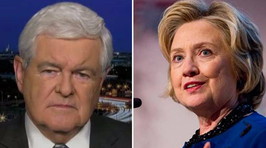 Newt Gingrich on Hillary's scandals, Mueller's grand jury