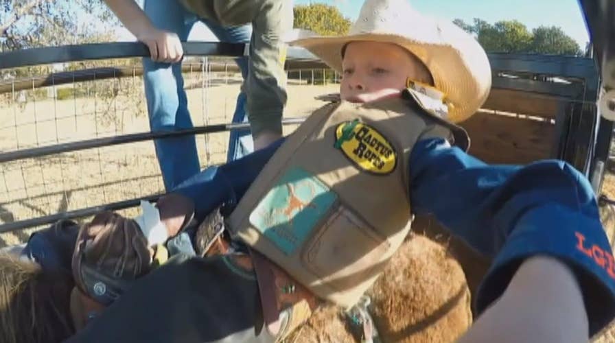 Mini-bareback rider has lofty goals