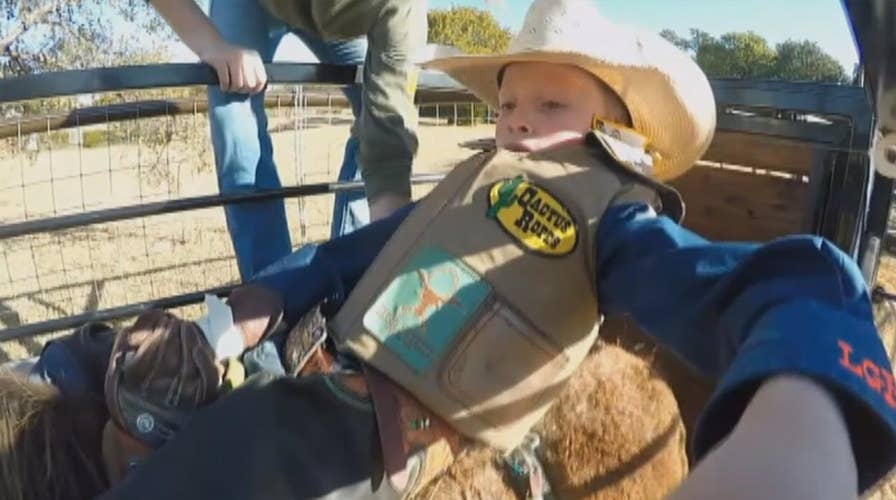 Mini-bareback rider has lofty goals