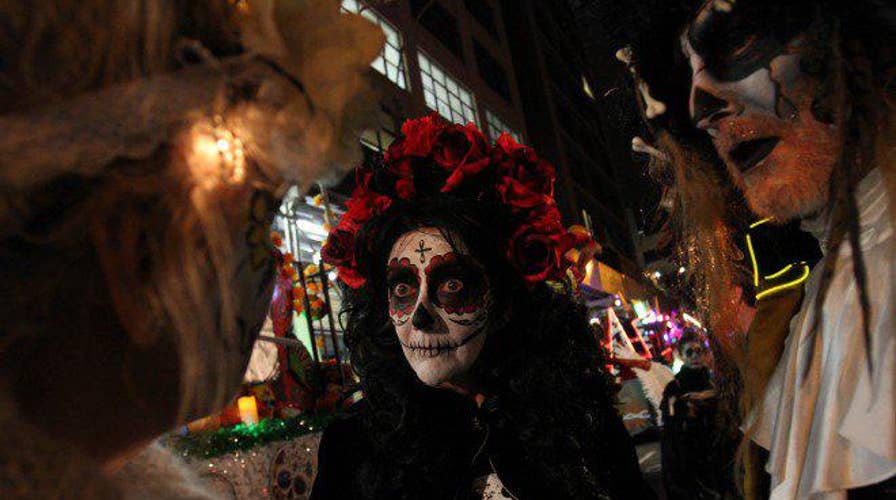 NYC's Halloween parade continues despite terror attack