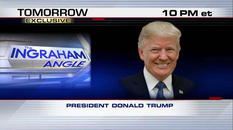 TUNE IN: President Trump Sits Down With Laura Ingraham