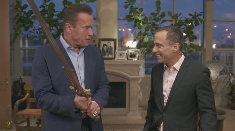 'OBJECTified' preview: Schwarzenegger's meaningful set prop