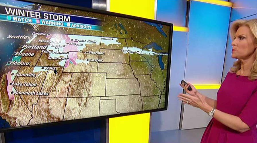 National forecast for Friday, November 3