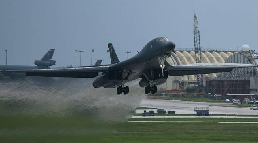 US bombers conduct exercises over Korean peninsula