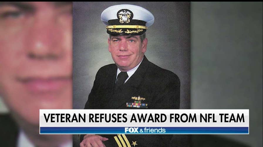 Vet Refuses Award From NFL Team