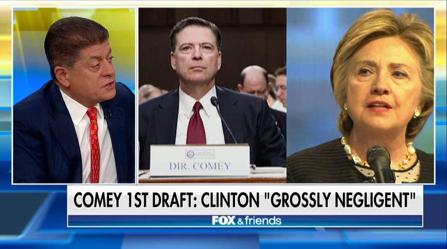 Judge Nap: "James Comey thought he could pull a fast one on the American people"