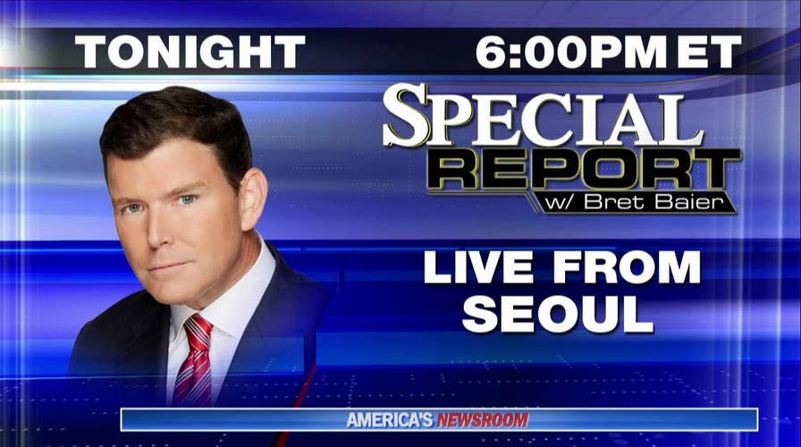 Bret Baier reports on President Donald Trump's trip to Asia from Seoul, South Korea
