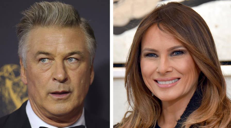 Alec Baldwin called out for phony Melania Trump claim