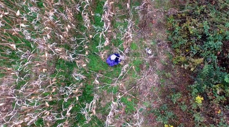 Cops use drone to find missing 81-year-old lost in cornfield