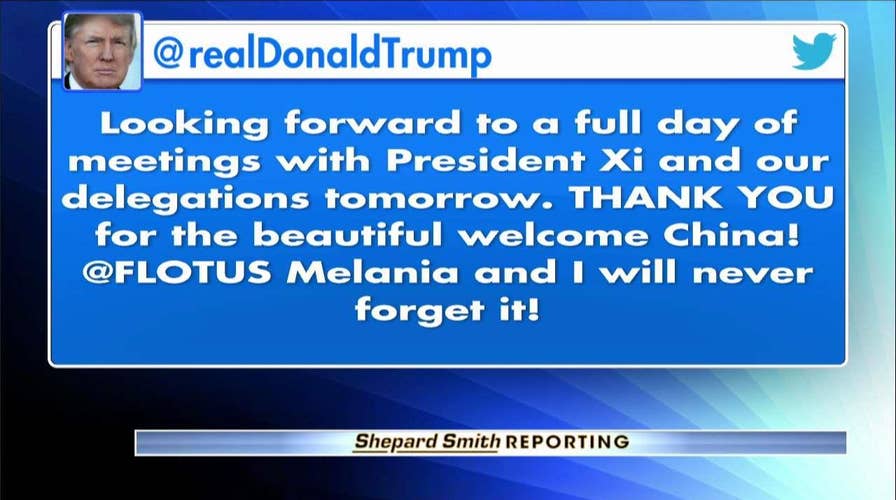 White House Says Trump Will Be Able to Tweet in China Despite Social Media Ban