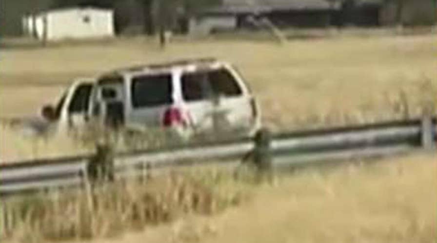 Video shows moments after church shooter crashed truck