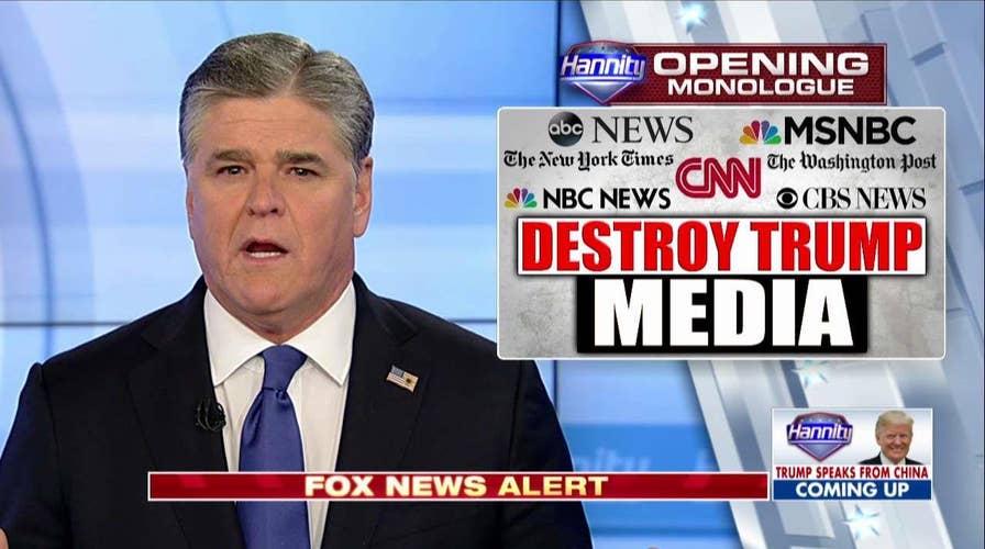 Hannity Replays Election 2016 Reaction from Press