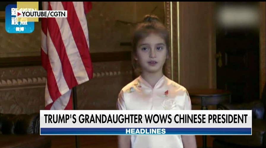 President Trump's Granddaughter, Arabella Kushner, Sings in Mandarin
