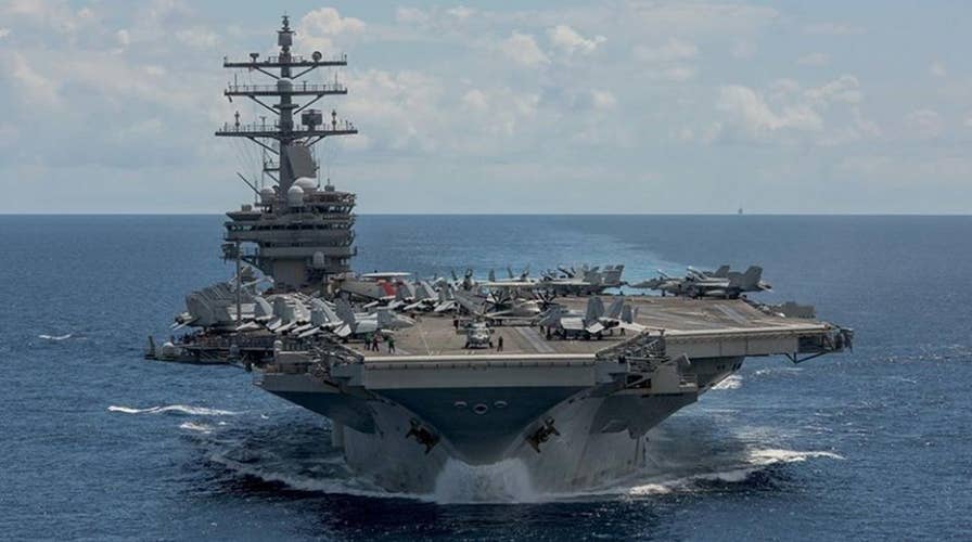 US Navy to run rare 3-carrier military exercise in Pacific