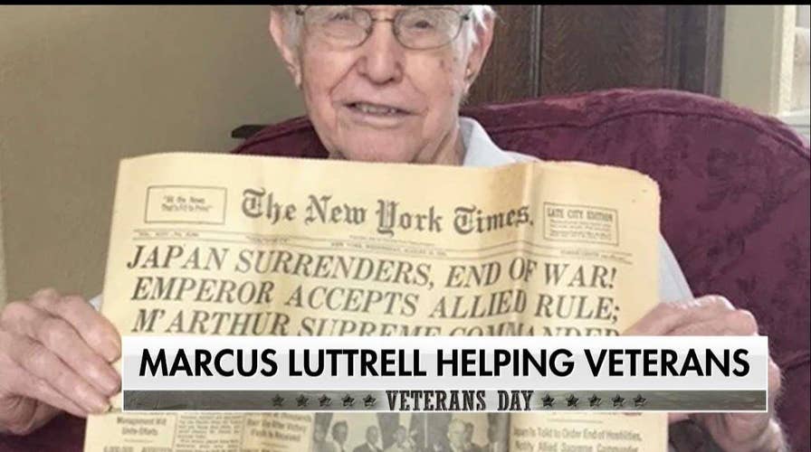 Texas Community Repairs WWll Vet's Home Smashed by Hurricane Harvey