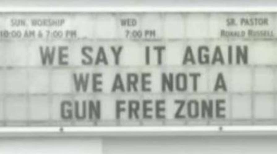 New York church: 'We are not a gun-free zone'