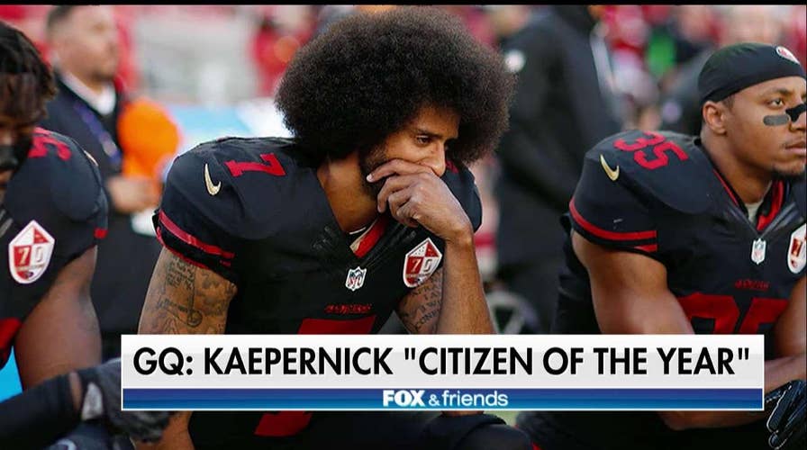 Colin Kaepernick named GQ citizen of the year.