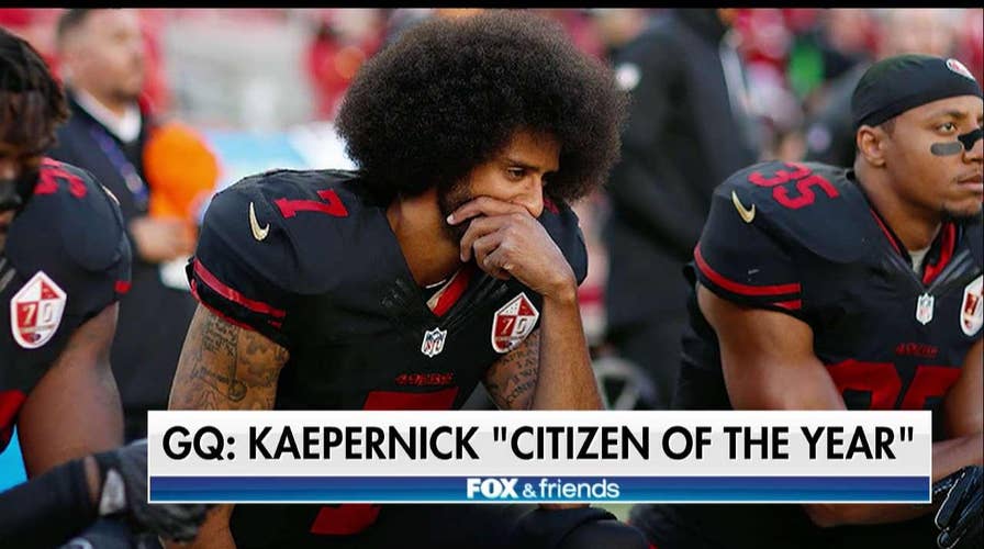 Colin Kaepernick named GQ citizen of the year.