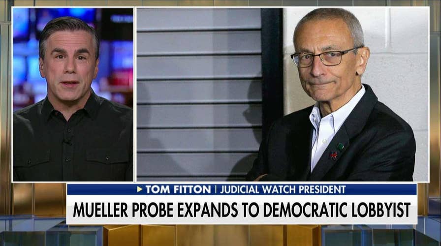Tom Fitton Slams Mueller for 'Disparate Treatment' Between Trump Team & Clinton Camp