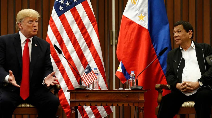 Trump criticized for not being tough with President Duterte