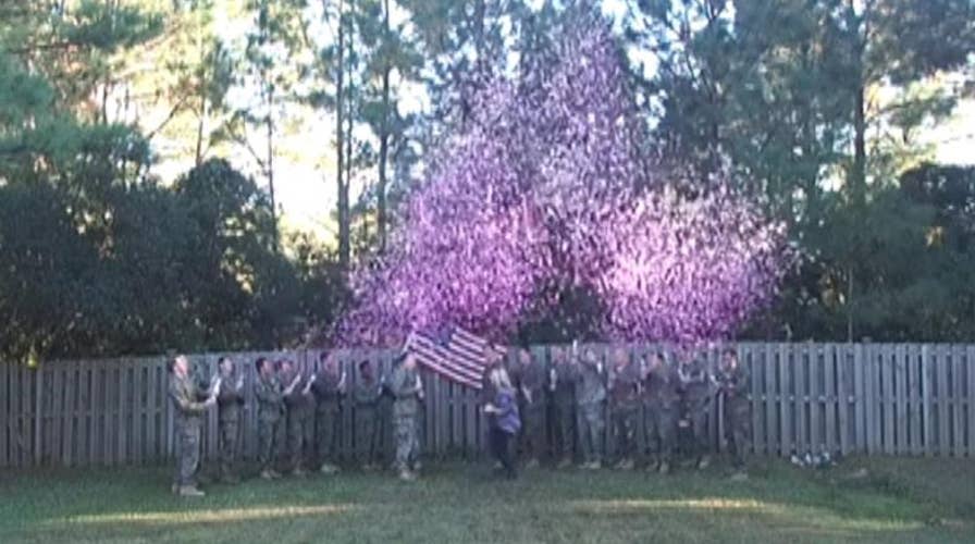 Special Veterans Day gender reveal honors fallen hero