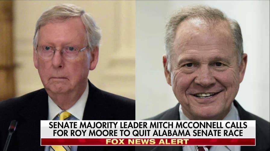 Mitch McConnell: 'I Believe the Women' on Roy Moore Sex Allegations