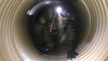 Border Patrol rescues illegal immigrants stuck in storm drains underground