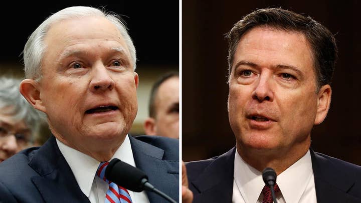Sessions: Mr. Comey talked more than he should