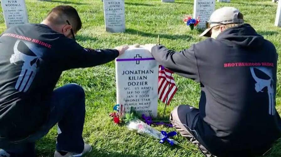 Vets trek through 11 states to raise awareness about suicide