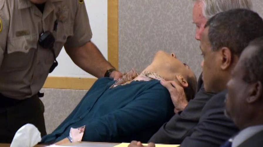 Defendant faints in court after being found guilty
