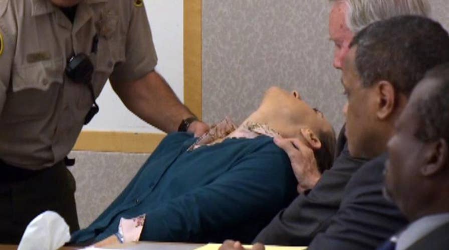 Defendant faints in court after being found guilty