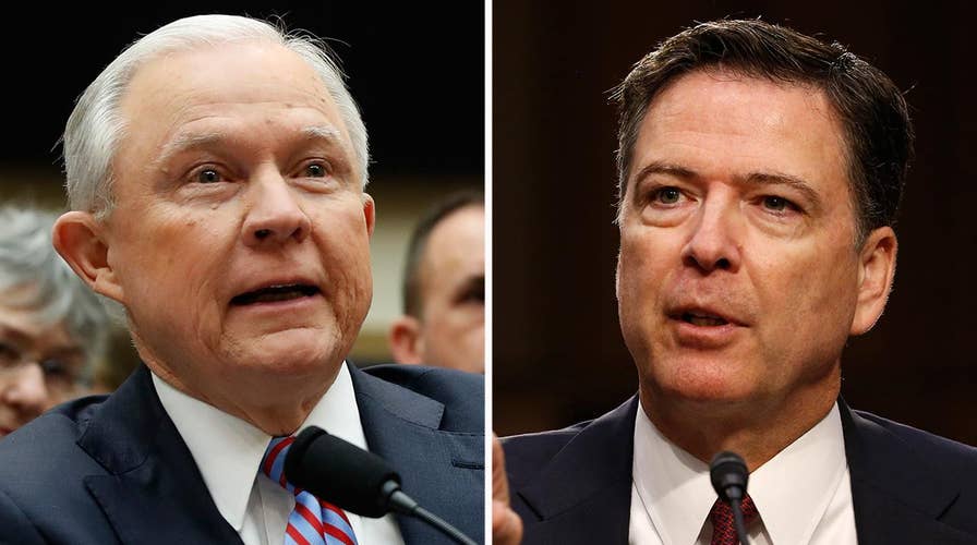 Sessions: Mr. Comey talked more than he should