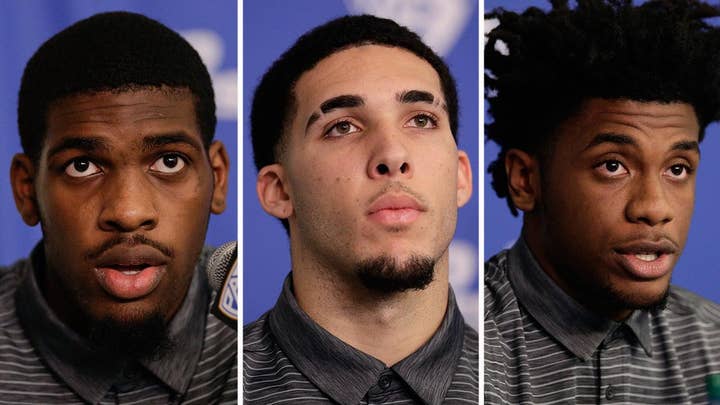 UCLA players thank President Trump for 'helping us out'