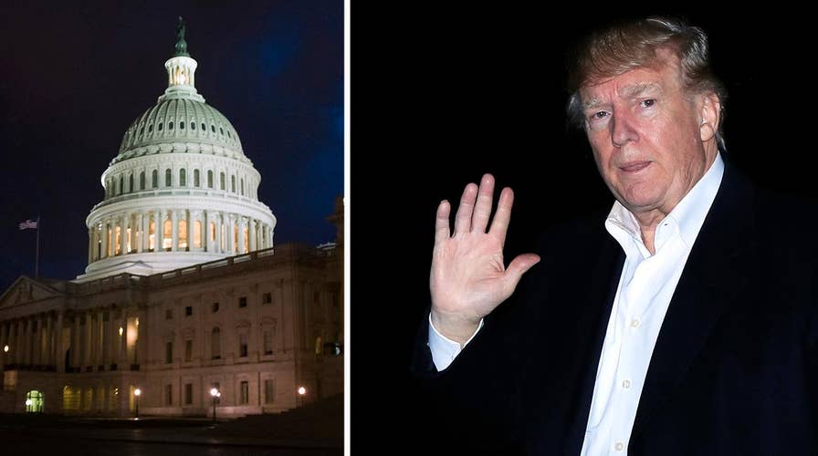 Trump pushes Congress to cross the finish line with tax plan