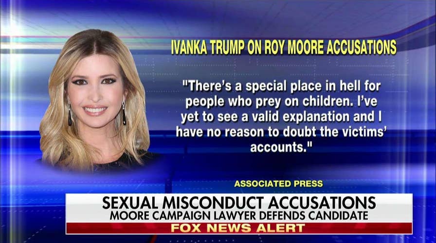 Ivanka Trump Reacts to Roy Moore