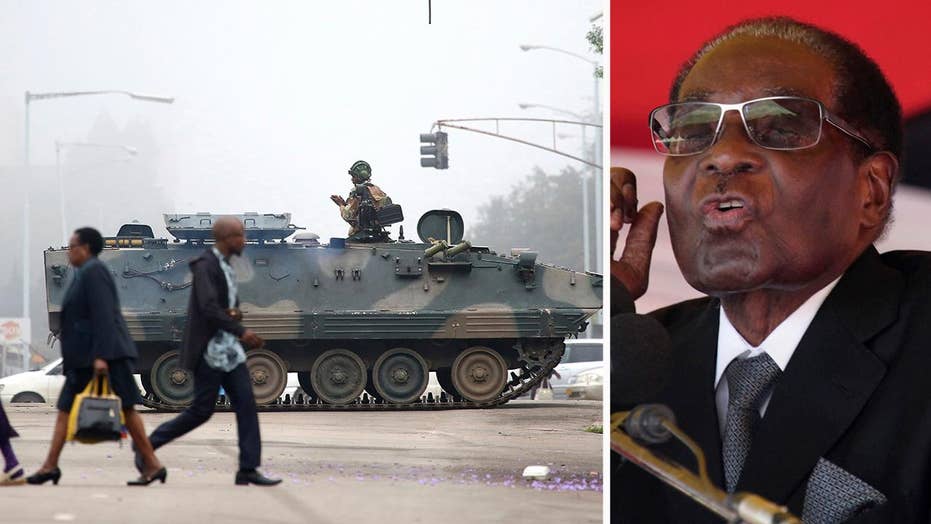 Robert Mugabe's Ruthless 37-year Reign In Zimbabwe Appears Near End ...