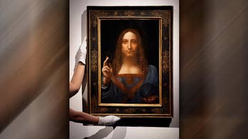 Italian Renaissance master's 'Salvator Mundi' smashes record for highest price ever for work of art sold at auction.
