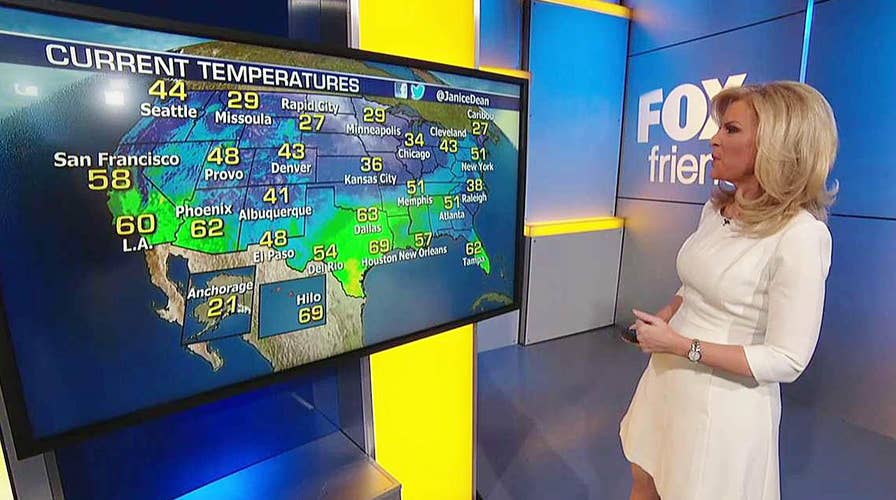 National forecast for Thursday, November 16
