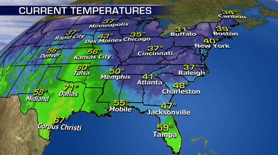 National forecast for Friday, November 17