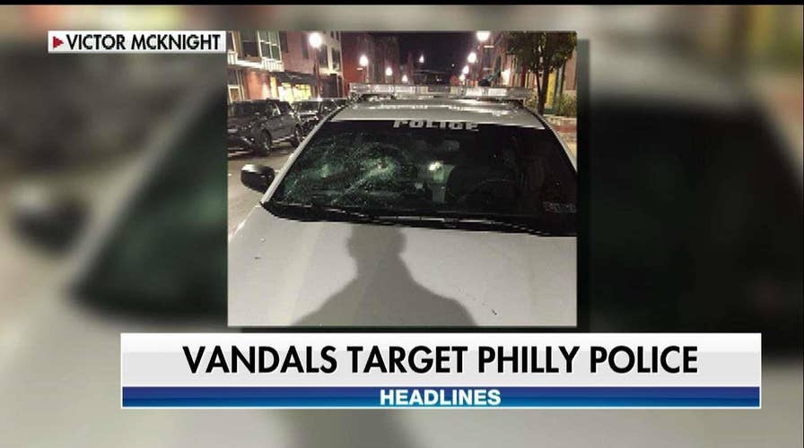 Anarchists Vandalize Philadelphia Police Station and Cars