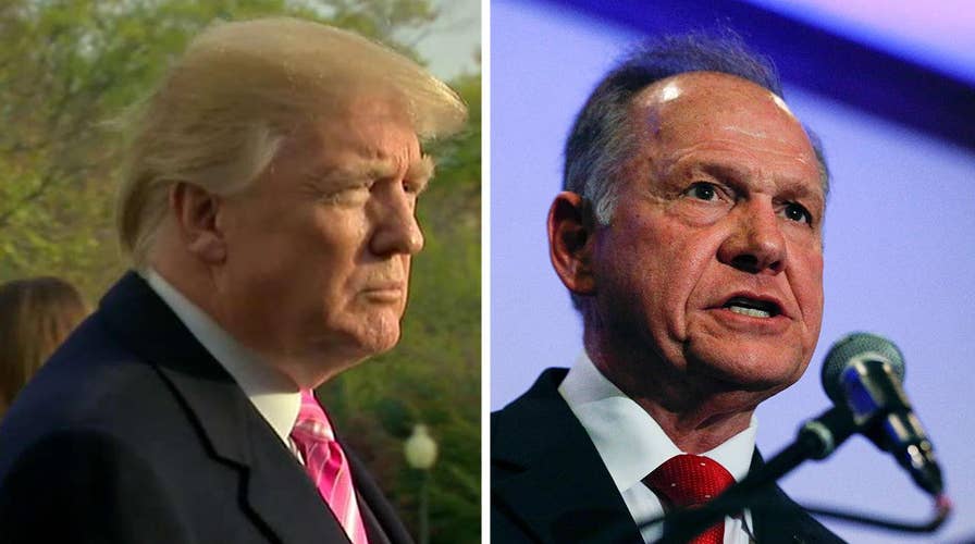 Trump on Roy Moore: We don't need a Democrat like Jones