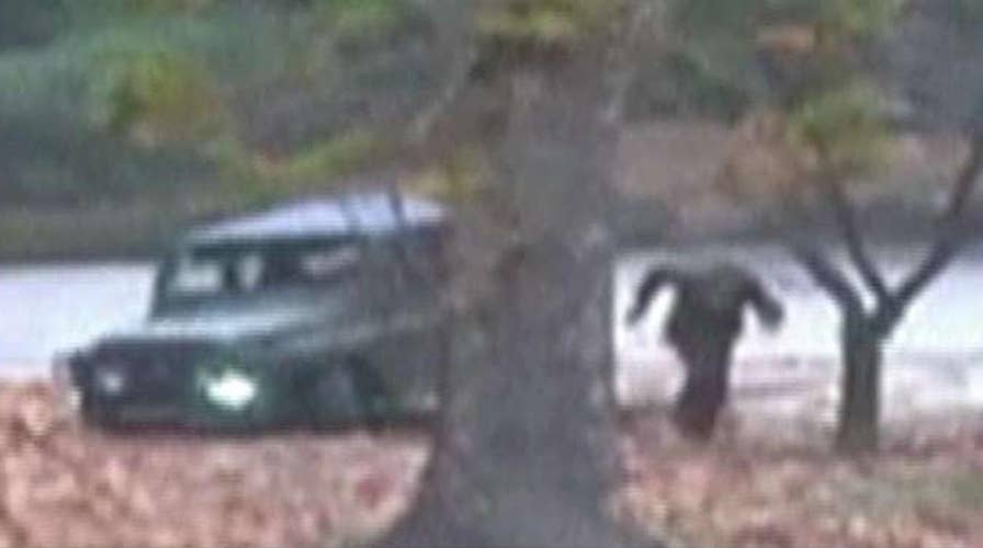 Dramatic video shows North Korean soldier's daring escape