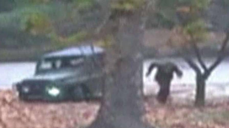 Dramatic video shows North Korean soldier's daring escape