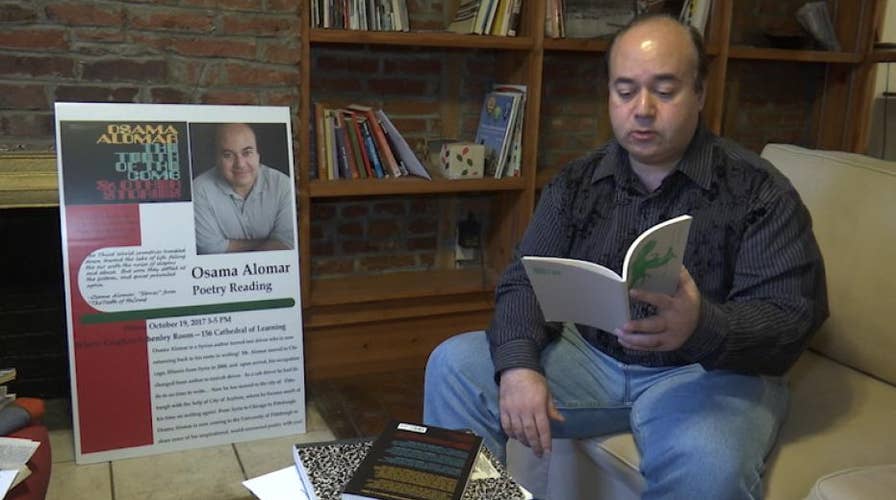 Exiled writers from countries like Syria flee to US