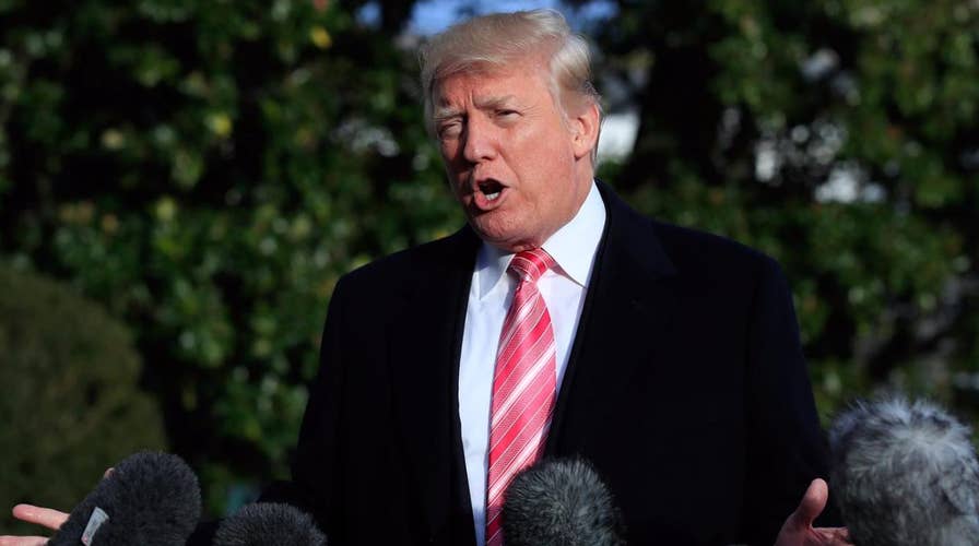 Trump speaks out against Roy Moore's opponent Doug Jones